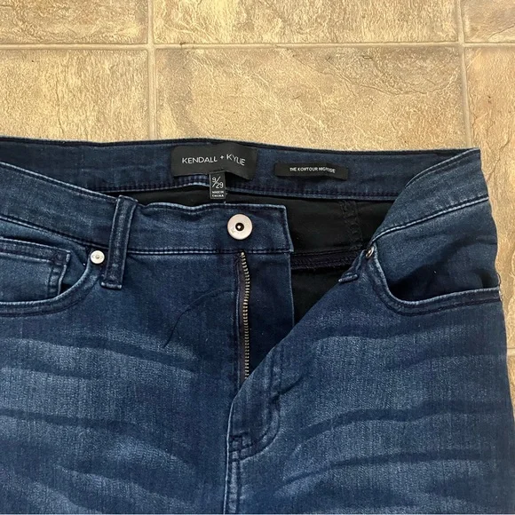 Dark Blue Denim Jeans - Picture 3 of 3